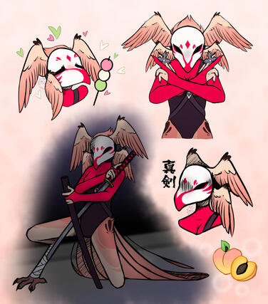 My oc Pinkutori